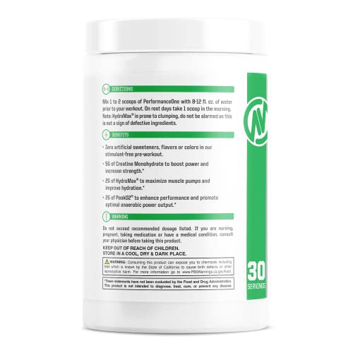 PerformanceOne Best Stimulant-Free Pre Workout Powder by NutraOne for Women and Men NutraOne Nutrition buy australia supplements