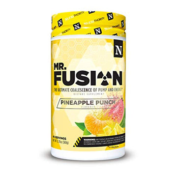 Nutrithority Mr.Fusion Pre Workout Supplement, Pineapple Punch, 40 Servings Nutrithority buy australia supplements