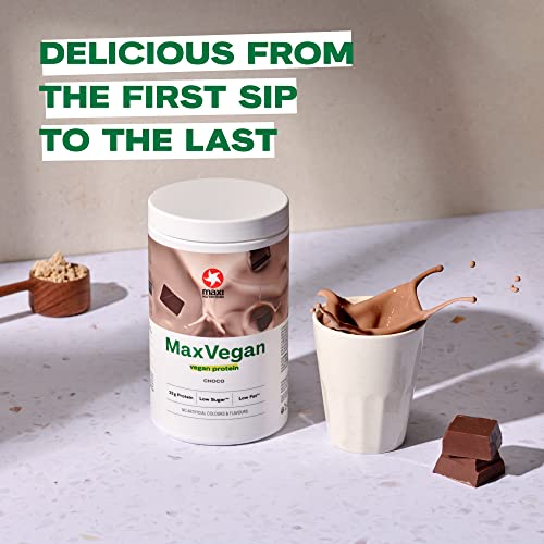 MaxiNutrition - MaxVegan Protein Powder, Chocolate - Plant Based Protein Food Supplement MaxiNutrition buy australia supplements