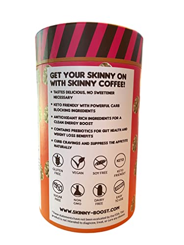 Skinny Boost Skinny Coffee- (Unflavored) Instant Sticks Made with Arabica Coffee, Garcinia SkinnyBoost buy australia supplements