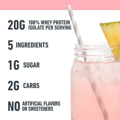 Isopure Protein Powder, Clear Whey Isolate Protein, Post Workout Recovery Drink Mix Isopure buy australia supplements