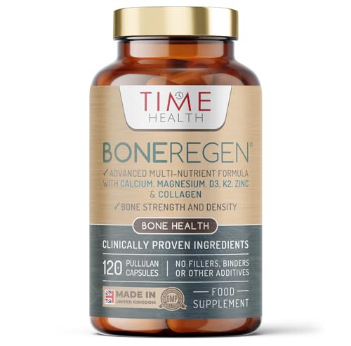 Bone Regen® – Osteo Support – Bone Strength, Density & Fracture Repair – with Calcium, Magnesium Time Health buy australia supplements