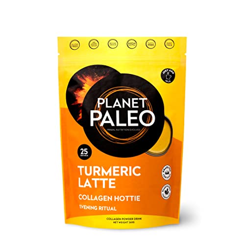 Planet Paleo Pure Collagen - Turmeric Latte (260g, 25 Servings) Planet Paleo buy australia supplements