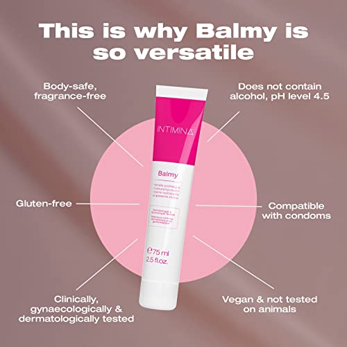 INTIMINA Balmy - Vaginal Moisturizer and Lubricant, Intimate Soothing and Moisturizing Cream INTIMINA buy australia supplements