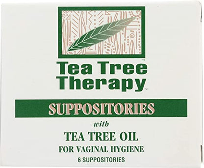 Tea Tree Suppository - 6 suppositories