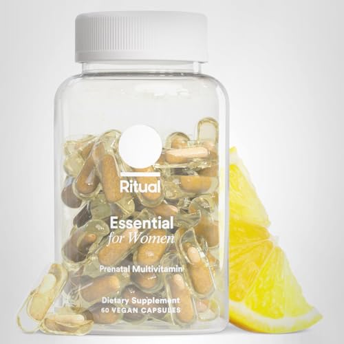 Ritual Prenatal Multivitamin For Women - Key Essential Vitamins and Minerals To Support Mom and Baby During Pregnancy* - Folate, Choline, Omega-3 DHA Ritual
