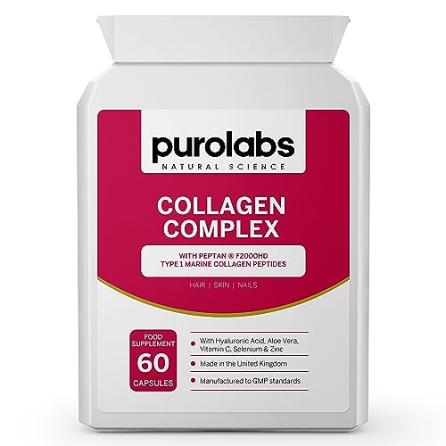 Marine Collagen Complex - Collagen Supplement for Women & Men - with Hyaluronic Acid & Vitamin C Purolabs buy australia supplements