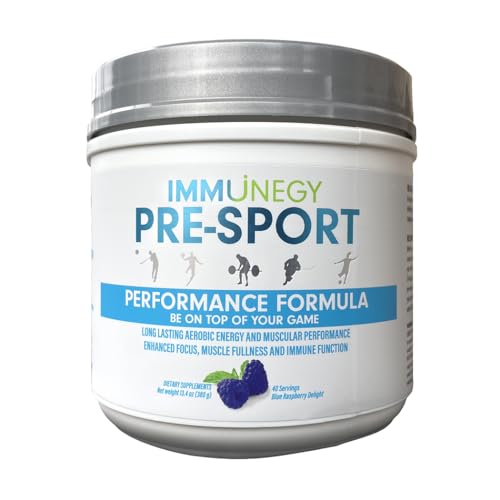IMMUNEGY - PRE-Sport Performance Pre-Workout Formula (Blue Raspberry Delight) IMMUNEGY buy australia supplements