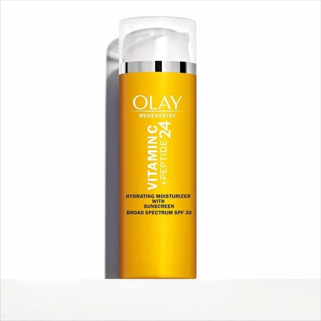 Olay Vitamin C Hydrating moisturizer with sunscreen, SPF 30, 1.7 Oz Olay