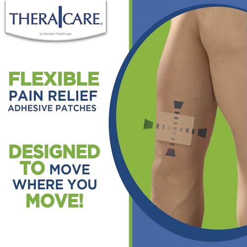 TheraCare Targeted Pain Relief Medicated Patch | Neck, Shoulder, Small Areas | 20-Count | 2.83” x 1.81” | Topical Analgesic | Camphor, Menthol, Methyl Salicylate | Gentle Adhesive Thera Care buy australia supplements