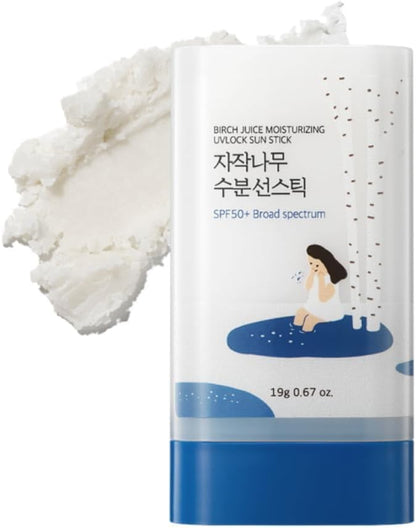 ROUND LAB Birch Juice Moisturizing Sun Stick SPF 50+, 0.67oz ROUND LAB