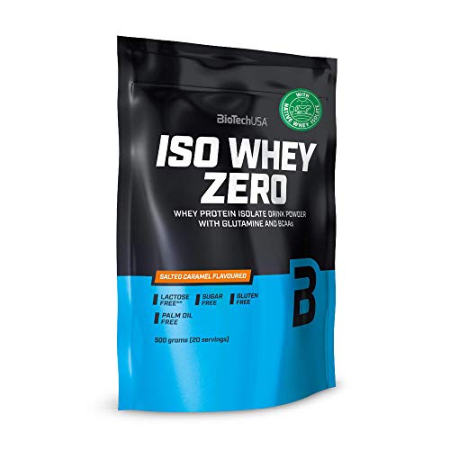 BioTechUSA Iso Whey Zero, Lactose, Gluten, Sugar Free, Premium Whey Protein Isolate, 500 g, Salted Caramel BioTechUSA buy australia supplements