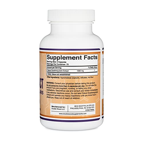 Cissus Quadrangularis Super Extract, 150 Capsules, Manufactured in The USA, Dietary Double Wood Supplements buy australia supplements