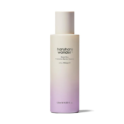 haruharu Wonder Black Rice Probiotics Barrier Essence, Skin Flooding & Layering, Strengthens Skin Barrier HARUHARU