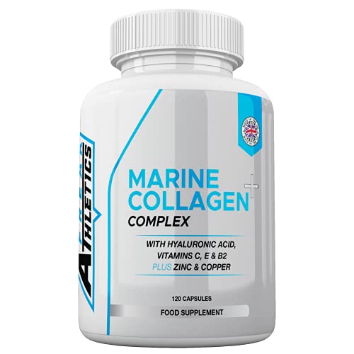 Marine Collagen 1000mg - Type 1 Hydrolysed Collagen - Enhanced with Hyaluronic Acid, Vitamin C Freak Athletics buy australia supplements