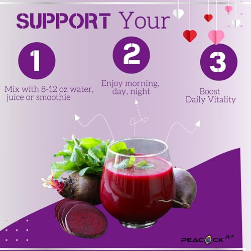 Peacock Max Superfoods Blend Immunity Support Vegan Gluten Free (Beets Nitric Oxide B12 Powder) Peacock Max buy australia supplements