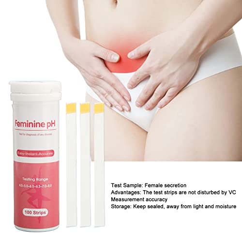 100pcs Vaginal Health PH Test Strips, Accurate Feminine pH Testing for Intimate Health Horoper buy australia supplements