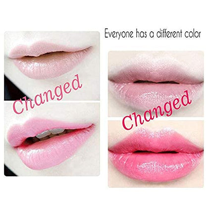 BestLand 6 Pcs/Set Flower Jelly Lipstick Set Temperature Change Moisturizer Long Lasting Nutritious Balm Magic Color Change Lip Gloss BestLand