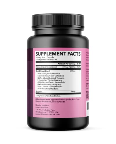 Night Time Fat Burner for Women | Weight Loss and Sleep Support Blend With Apigenin HAVASU NUTRITION buy australia supplements