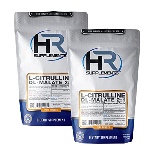 HR Supplements L-Citrulline DL-Malate 2:1 Powder, 1 Kilogram (2.2 Lbs), Unflavored Hard Rhino buy australia supplements