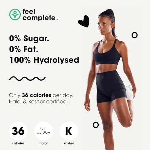 Feel Complete - High Protein Collagen - Premium Type 1 & 3 Hydrolysed Bovine Collagen - Halal - Skin, Hair & Nail Feel Complete buy australia supplements