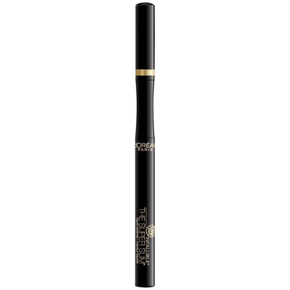 L'Oreal Paris Makeup Infallible Super Slim Long-Lasting Liquid Eyeliner, Ultra-Fine Felt Tip, Quick Drying Formula, Glides on Smoothly, Black, Pack of 1 L'Oreal Paris