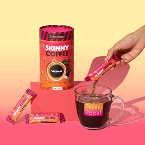 Skinny Boost Skinny Coffee- (Unflavored) Instant Sticks Made with Arabica Coffee, Garcinia SkinnyBoost buy australia supplements