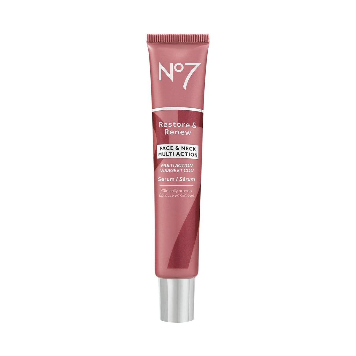 No7 Restore & Renew Sculpting Serum for Face & Neck, 1.69 Oz No7
