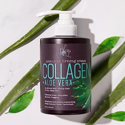 BLOOM Vitamin C Cream + Collagen Cream Body Lotion & Face Moisturizer 2PC Skincare BLOOM IT'S A GREAT SKIN DAY! buy australia supplements