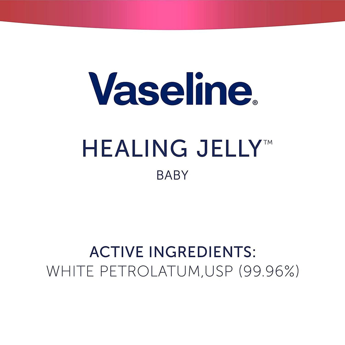 Vaseline Baby Petroleum Healing Jelly for Diaper Rash & Dry Skin 13oz 4ct Vaseline