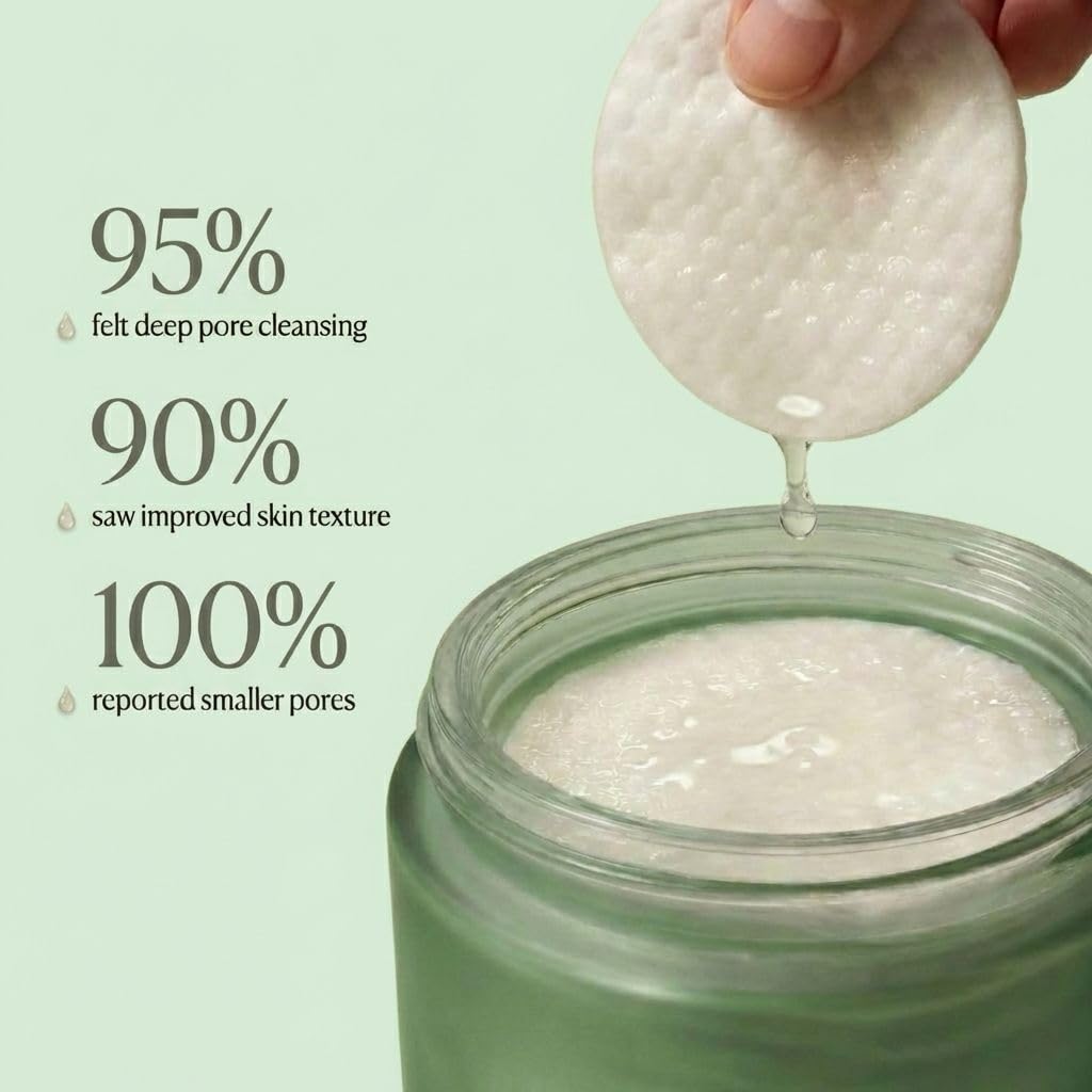 QUIA Toner Pads – AHA/BHA Dual-Action Exfoliate and Hydrate All in One – Soothing Formula for Sensitive Skin – Reduces Blackheads and Blemishes QUIA Beauty