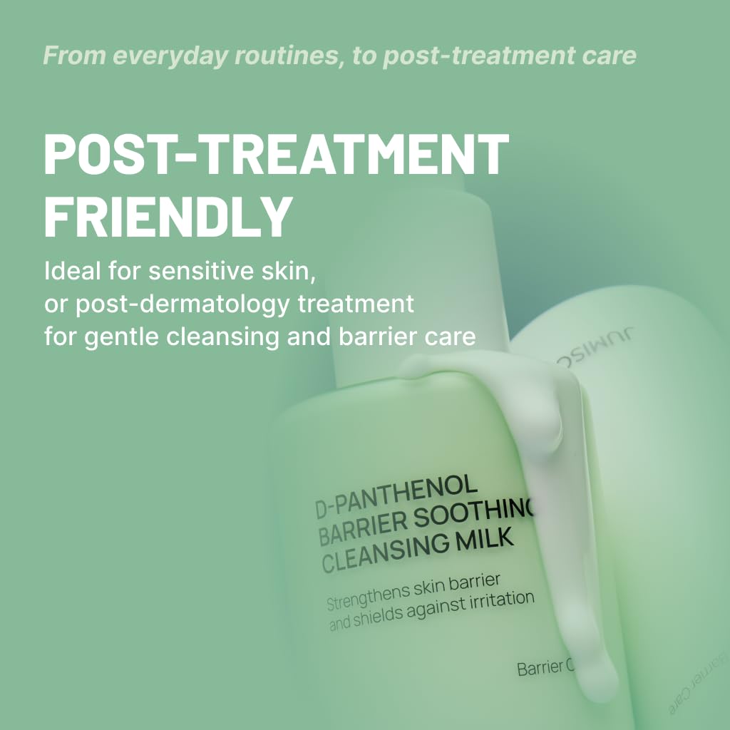 JUMISO D-Panthenol Cleansing Milk, Makeup Remover for Sensitive skin JUMISO