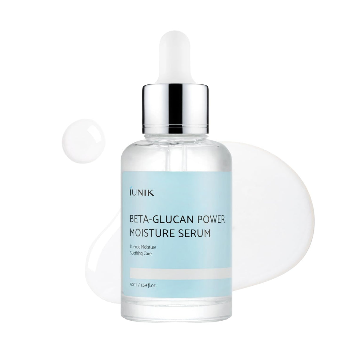IUNIK Beta-Glucan Power Moisture Serum - Deep Hydration 1.69 fl oz IUNIK