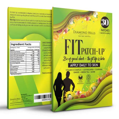 Diamond Hills Fit Patch-Up – 30ct Daily Patches