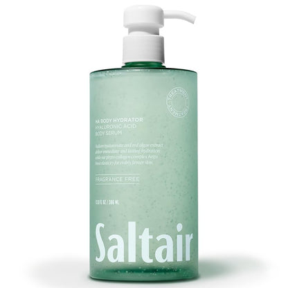 Saltair Hyaluronic Acid Body Serum | Fragrance-Free HA Hydrator | 13 oz Saltair