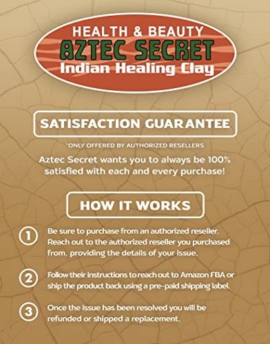 Aztec Secret– Indian Healing Clay 16 Oz – Deep Pore Cleansing Facial & Body Mask – The Original 100% Natural Calcium Bentonite Clay – New Version 2 Aztec Secret
