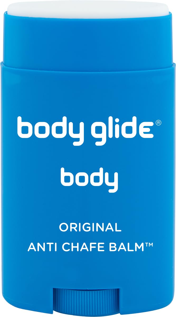 Body Glide Original Anti Chafe Balm | No Chafing Stick | Prevent Arm, Chest, Butt, Thigh, Ball Chafing & Irritation | Trusted Skin Protection Since 1996 |1.5oz BodyGlide