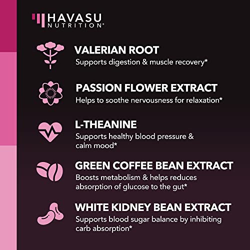 Night Time Fat Burner for Women | Weight Loss and Sleep Support Blend With Vitamin D HAVASU NUTRITION buy australia supplements