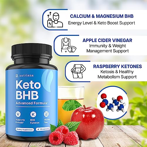 Keto BHB Exogenous Ketones for Men & Women - Keto Supplements for Mental Clarity Nutriana buy australia supplements