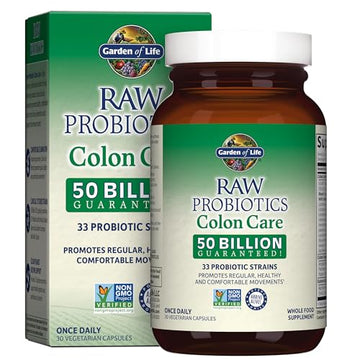 Garden of Life Probiotics for Women and Men - Raw Probiotics Colon Care 50 Billion Garden of Life buy australia supplements