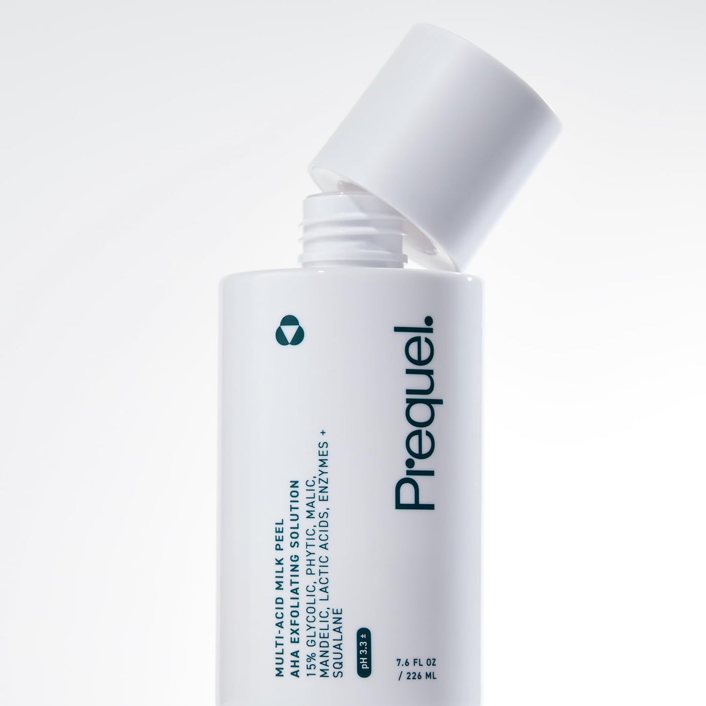 Prequel Skin Multi-Acid Milk Peel, Professional Exfoliating Solution. 15% Glycolic Acid Face Peel with Lactic Acid and Enzymes Prequel