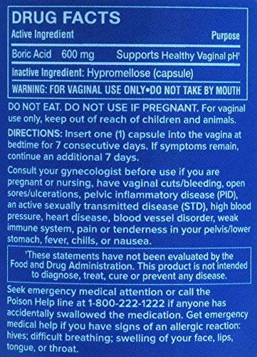 doctor MK's NATURAL Boric Acid Suppositories (600mg) for Healthy Feminine pH Support doctor MK's NATURAL buy australia supplements