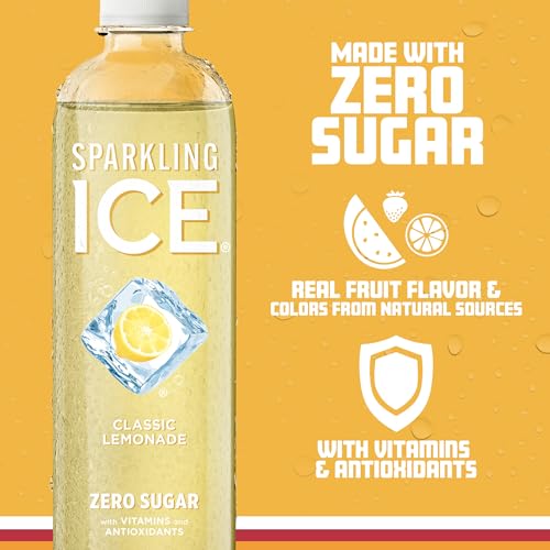 Sparkling Ice, Classic Lemonade Sparkling Water, Zero Sugar Flavored Water Sparkling ICE buy australia supplements