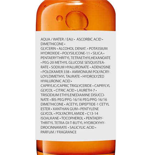La Roche-Posay Pure Vitamin C Serum For Face With Hyaluronic Acid & Salicylic Acid, Hydrating & Brightening Serum La Roche-Posay