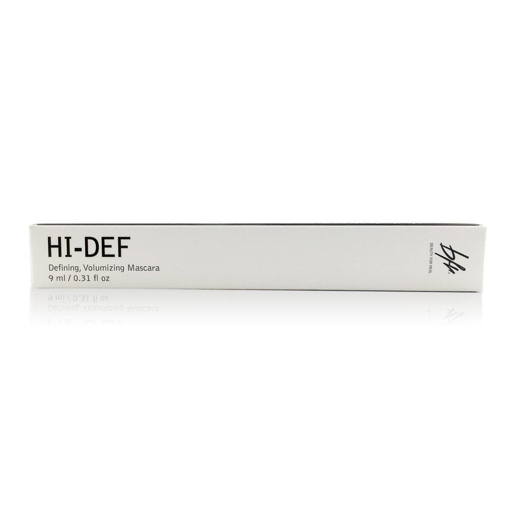 Beauty for Real Hi-Def Mascara, Just Black - Defining & Volumizing Lash Definer, Curls Lashes - Humidity & Smudge Proof - Micro Brush Ensures Versatile Application - 0.31 fl oz Beauty For Real