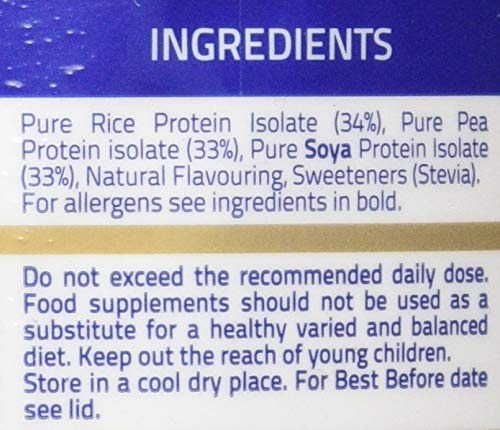 Nutrisport Aspartame Free 90 Plus Vegan Strawberry Protein Powder, 908 g Nutrisport buy australia supplements