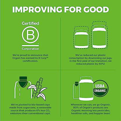 Orgain Organic Vegan Protein Powder, Iced Coffee - 21g Plant Based Protein, Gluten Free OrgainBuy Supplements Australia