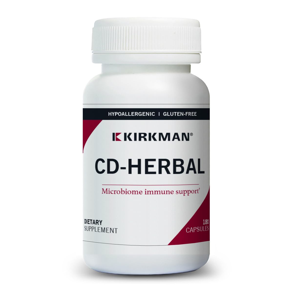 Kirkman CD-Herbal - Hypoallergenic -180 Vegetarian Capsules Kirkman buy australia supplements