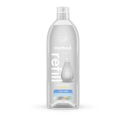 method Gel Hand Wash Refill, Sweet Water, 34 fl oz Method