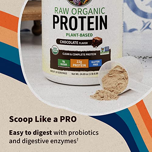 Garden of Life Vegan Protein Powder - 22g Raw Plant Protein, BCAAs, Probiotics Garden of Life buy australia supplements